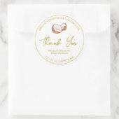 Eenvoudige zelfgemaakte kokosolie dank u label (Tas)