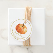 Eenvoudige zelfgemaakte pompoen Jam Hang Label l W (In situ)