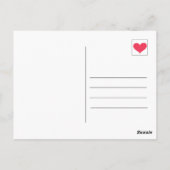 Eenvoudige, zo grateful moderne scripttypografie briefkaart (Achterkant)