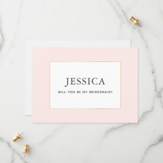 Eenvoudige zwarte bruidskaart van Elegant Gold Save The Date