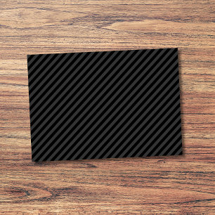 Eenvoudige zwarte en rokerige zwarte smalle diagon post-it® notes