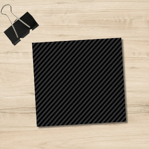 Eenvoudige zwarte en rokerige zwarte smalle diagon post-it® notes