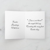 EENVOUDIGER DAT HIJ RISEN HEEFT BEDANKKAART (Binnen)