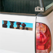 EENVOUDIGER ISLAND MET KOPEN BUMPERSTICKER (Op Truck)