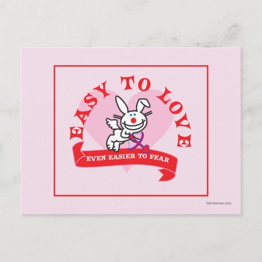 Eenvoudiger te vrezen briefkaart (Voorkant)