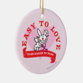 Eenvoudiger te vrezen keramisch ornament (Rechts)