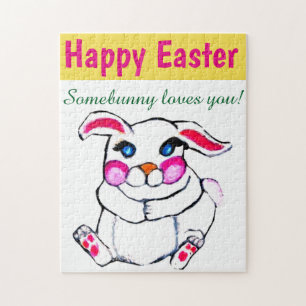 EENVOUDIGERE BUNNY LIVE puzzel