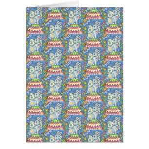 EENVOUDIGERE EGG FAIRY, FANTASY RABBIT NOTE CARD B
