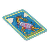 EENVOUDIGERE EGG-GIRAFFE- EN SPRINGTULIPS-Cute Magneet (Rechterzijde)