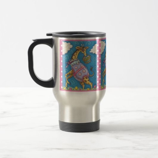 EENVOUDIGERE EGG-GIRAFFE EN TULIPS, SPRING REVEL M REISBEKER (Links)