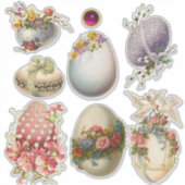 EENVOUDIGERE EIEREN, STROMEN EN DOVES STICKER (Voorkant)