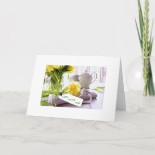 EENVOUDIGERE MOM VAN UW FAMILIE FEESTDAGEN KAART