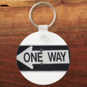Eenwegteken Sleutelhanger (Voorkant)