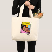 Eenzaam Uur Reflectie Valentijn Romantiek Grote Tote Bag (Voorkant (product))