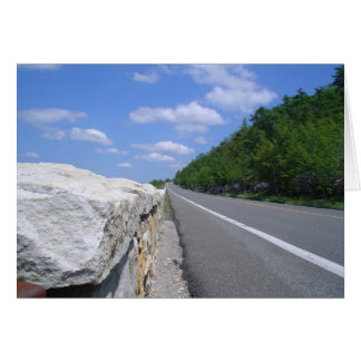 Eenzaamheid aan de zijkant van de weg