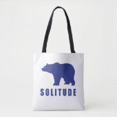 eenzaamheid Canvas tassen (Voorkant)