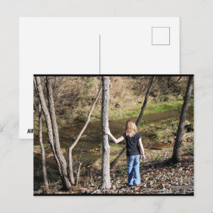 Eenzaamheid in de Bomen Briefkaart