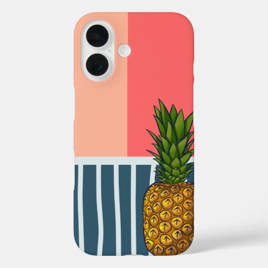 Eenzame ananas levendig Case-Mate iPhone case (Achterkant)