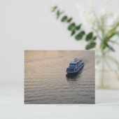 Eenzame boot briefkaart (Staand voorkant)