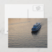 Eenzame boot briefkaart (Voorkant / Achterkant)