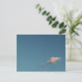eenzame cloud briefkaart (Staand voorkant)