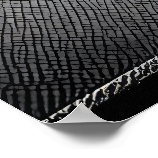 Eenzame gitaar poster (Hoek)