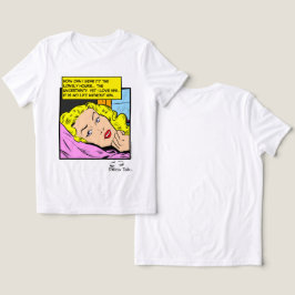 Eenzame Harten Retro Romantische Strip Tri-Blend Shirt