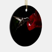 Eenzame kolibrie keramisch ornament (Rechts)