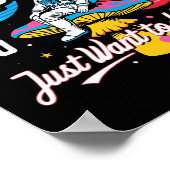 eenzame ruimtevaarder poster (Hoek)