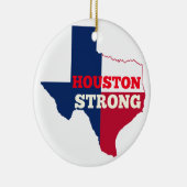 Eenzame Ster "Sterk Houston " Keramisch Ornament (Rechts)