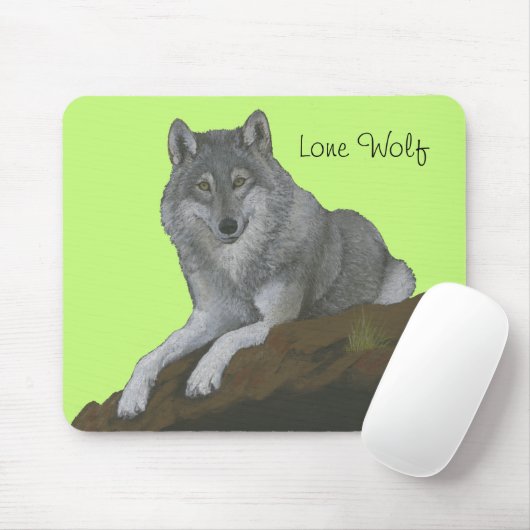 Eenzame Wolf Muismat (Met muis)