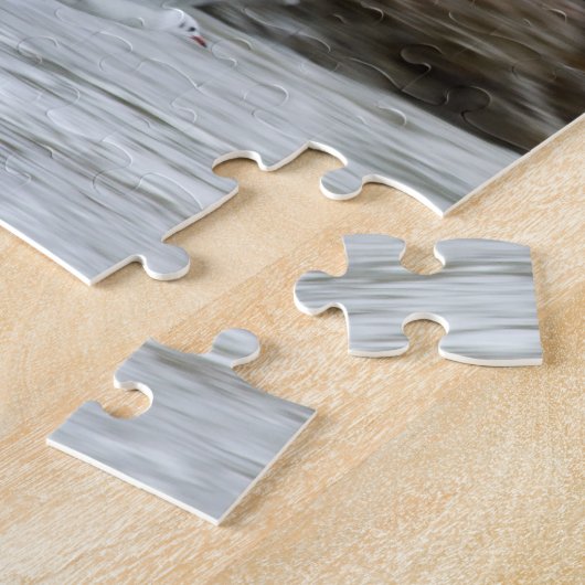 Eenzame zeegras Puzzle Legpuzzel (Zijkant)