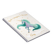 Eenzijdig leesjournaal – gepersonaliseerde naam & notitieboek (Rechterzijde)