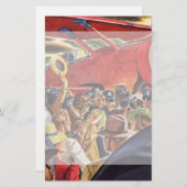  eenzijdige piloot van het vliegtuig met Paparazzi Briefpapier (Voorkant / Achterkant)