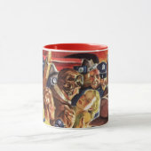  eenzijdige piloot van het vliegtuig met Paparazzi Mok (Midden)