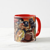  eenzijdige piloot van het vliegtuig met Paparazzi Mok (Voorkant rechts)