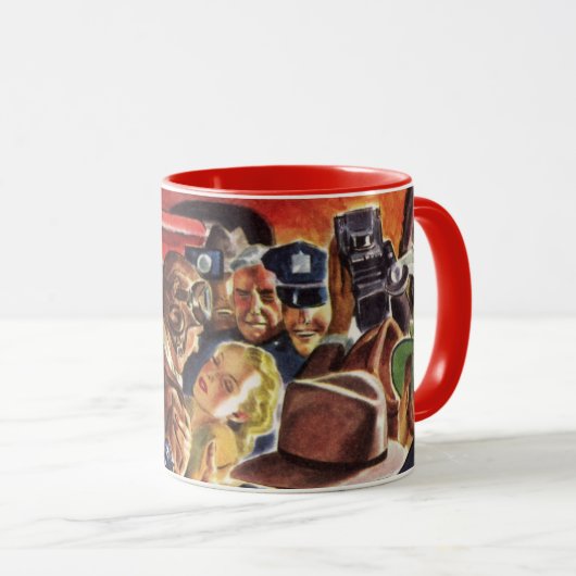  eenzijdige piloot van het vliegtuig met Paparazzi Mok (Voorkant rechts)