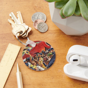 eenzijdige piloot van het vliegtuig met Paparazzi Sleutelhanger