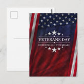 Eer aan degenen die dienden briefkaart (Voorkant / Achterkant)