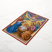 Eer aan God Folie Uitnodiging (Gedraaid)