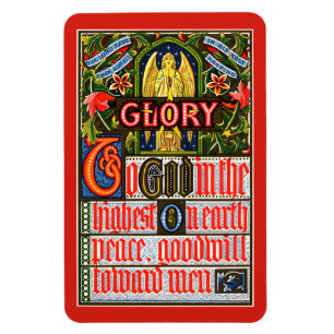 Eer aan God in de hoogste... Magneet