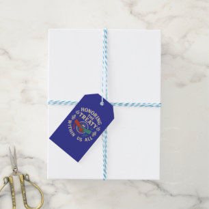 Eer aan het Verdrag Binnen Ons Allen Cadeaulabel
