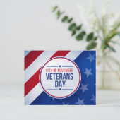 Eer allen die dienden feestdagenkaart (Staand voorkant)