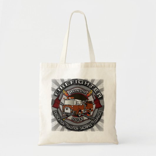 Eer brandweertas tote bag (Voorkant)