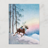 eer C. Appleton de sneeuwkoningin Briefkaart (Voorkant)