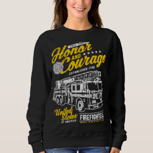 Eer en Moed Brandweerman Brandweerbrandweerwagen Trui