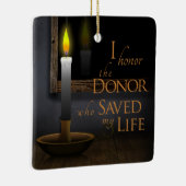 eer Mijn orgaandonor - Transplant Keramisch Ornament (Rechts)