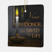 eer Mijn orgaandonor - Transplant Keramisch Ornament (Links)