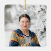 eer Mijn orgaandonor - Transplant Keramisch Ornament (Achterkant)