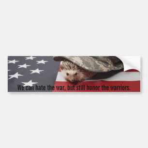 Eer van de Pog Bumpersticker